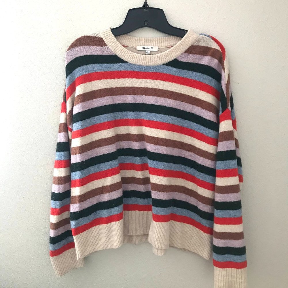 Madewell - Striped James Pullover Sweater